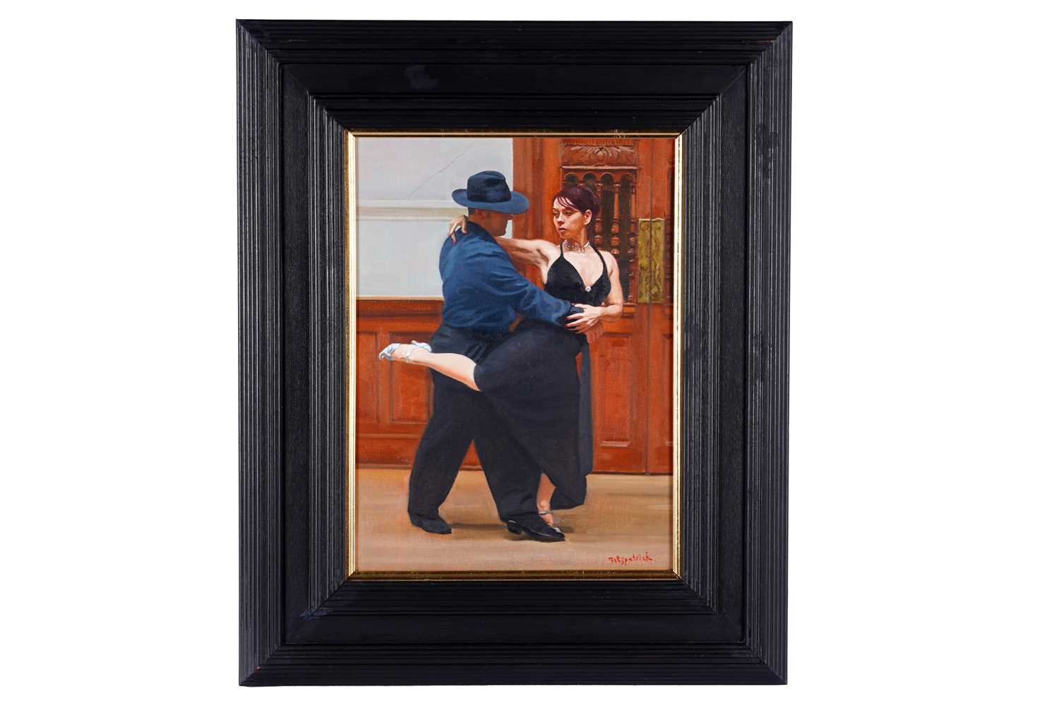 Lot 94 - Andrew Fitzpatrick - El Tango ya Termina | oil