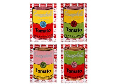 Lot 147 - Steve Kaufman - Campbell's Tomato Soup | mixed media