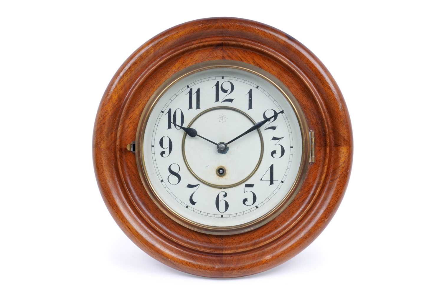 Lot 178 - Junghans: mahogany and pine 30-hour wall clock