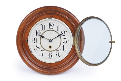 Lot 178 - Junghans: mahogany and pine 30-hour wall clock