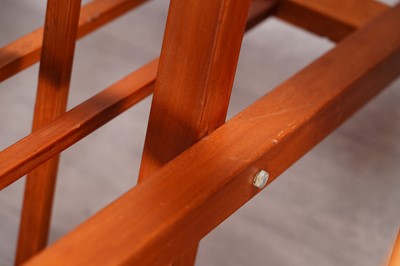 Lot 76 - A set of nine Kenyan folding stools