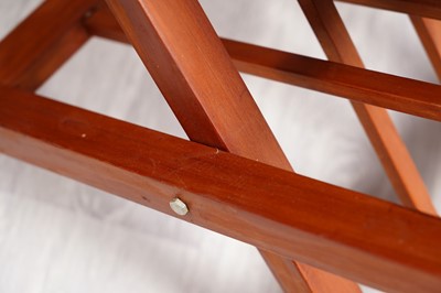 Lot 76 - A set of nine Kenyan folding stools