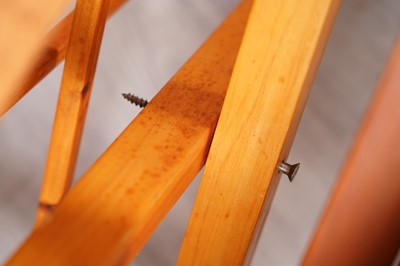 Lot 76 - A set of nine Kenyan folding stools