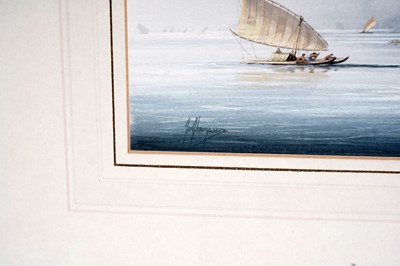 Lot 347 - Tim Franklin Ross Thompson - Resolution and Discovery at Nuku-Alofa | watercolour