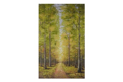 Lot 170 - Inam - Three woodland scenes | overpainted print