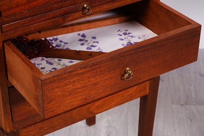 Lot 81 - A pair of mahogany side cabinets