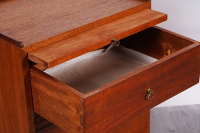 Lot 81 - A pair of mahogany side cabinets