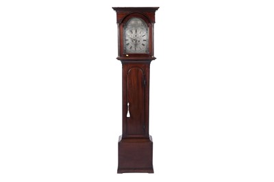 Lot 569 - William Dickie, Dunfermline: a George III mahogany cased 8-day longcase clock