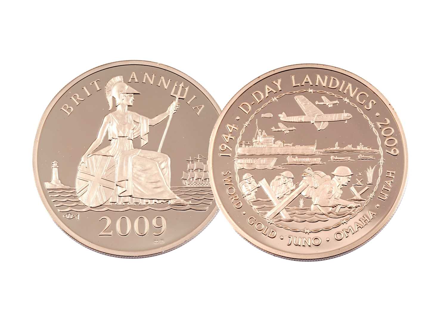 Lot 53 - Westminster Elizabeth II 18ct gold 65th Anniversary of D-Day Landings Gold Proof Britannia