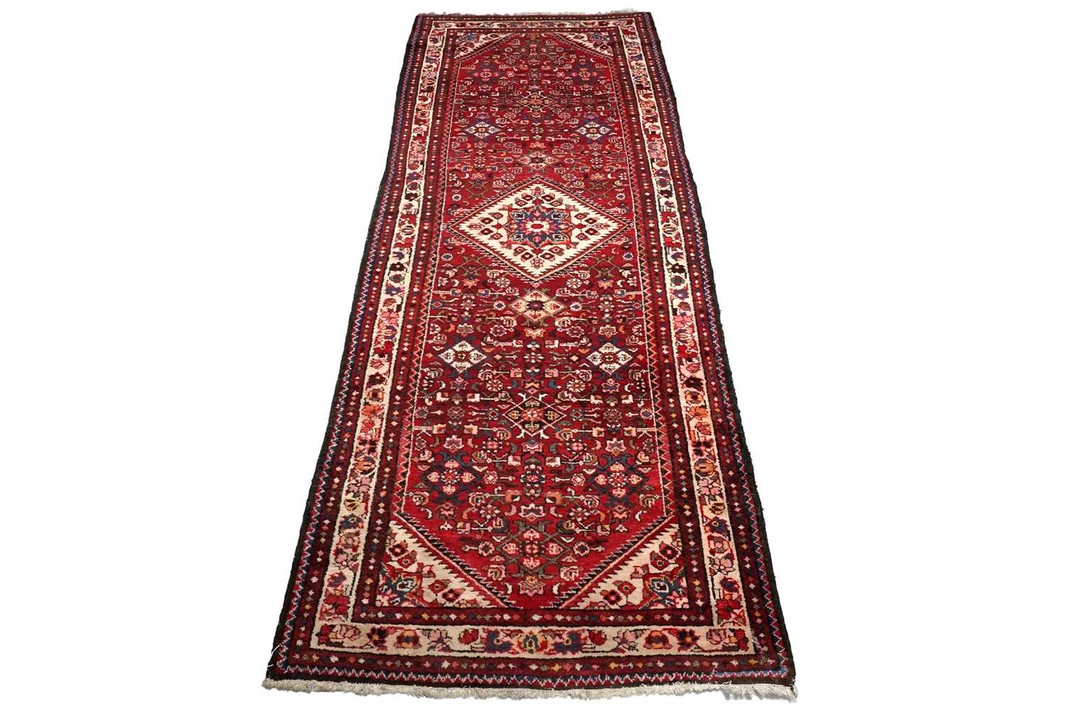 Lot 130 - A Caucasian Hamadan runner