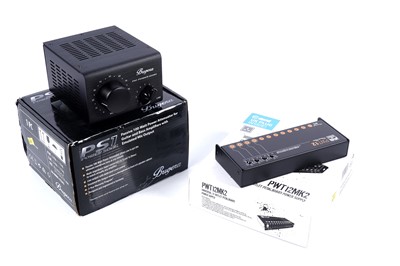 Lot 311 - A Bugera attenuator; and a Palmer pedalboard power supply