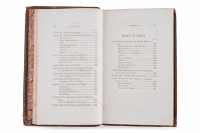 Lot 36 - Volnay (M. C-F), Travels Through Syria and Egypt, in the year 1783, 1784, and 1785…