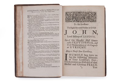 Lot 61 - Brodrick (T.), A Compleat History of the Late War, in the Netherlands, Germany, Italy and Spain…