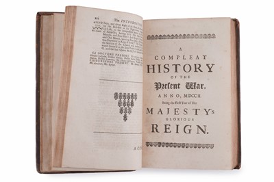 Lot 61 - Brodrick (T.), A Compleat History of the Late War, in the Netherlands, Germany, Italy and Spain…