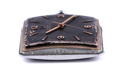 Lot 409 - Omega steel cased automatic wristwatch