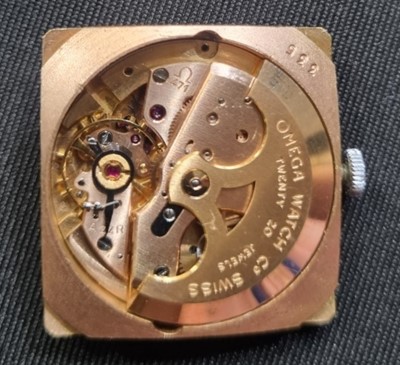 Lot 409 - Omega steel cased automatic wristwatch