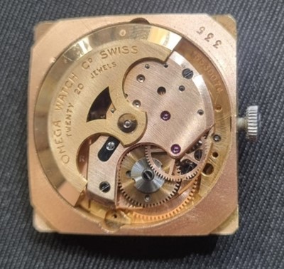 Lot 409 - Omega steel cased automatic wristwatch