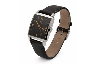 Lot 409 - Omega steel cased automatic wristwatch