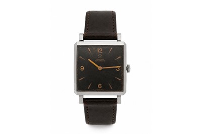 Lot 409 - Omega steel cased automatic wristwatch