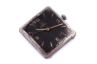 Lot 409 - Omega steel cased automatic wristwatch
