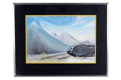 Lot 91 - Peter Issitt – Candle Power | watercolour and gouache