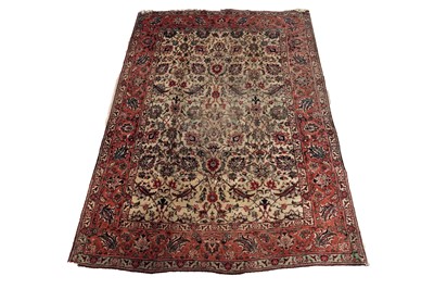 Lot 532 - A hand-knotted Persian Tabriz rug