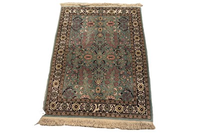 Lot 529 - A hand-knotted Persian Kashan rug