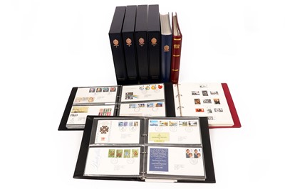 Lot 203 - A collection of stamps and first-day covers