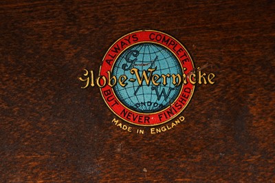 Lot 82 - A Globe Wernicke three-section bookcase