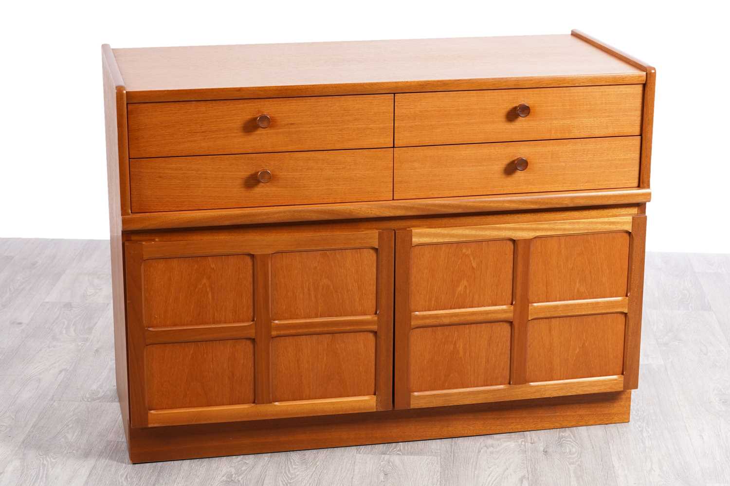 Lot 113 - Nathan: a teak ‘Squares’ sideboard