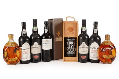 Lot 402 - A collection of port and whisky