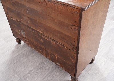 Lot 26 - A 19th Century mahogany bowfront chest of drawers