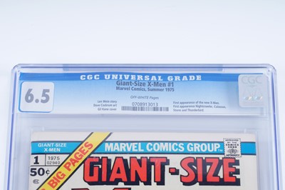 Lot Marvel Comics Giant-Size X-Men Annual No. 1, CGC 6.5
