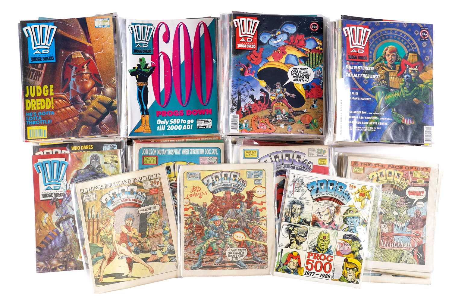 Lot 124 - 2000 A.D. No’s. 500-799