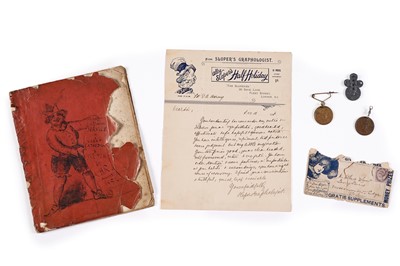 Lot 395 - Ally Sloper and artist C. H. Ross ephemera