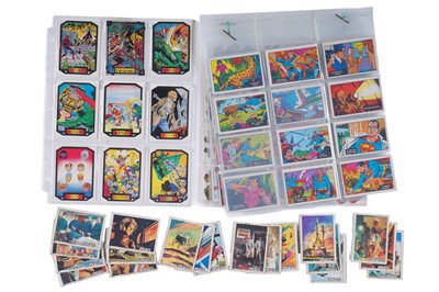 Lot 410 - Superhero and sci-fi trading cards