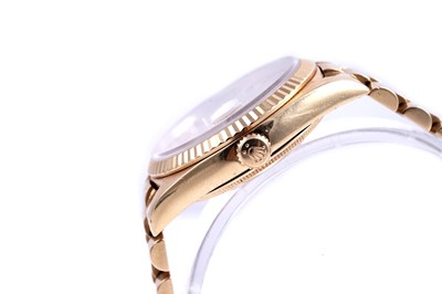 Lot 403 - Rolex Oyster Perpetual Day-Date: an 18ct yellow gold superlative chronometer automatic wristwatch