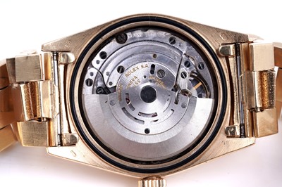 Lot 403 - Rolex Oyster Perpetual Day-Date: an 18ct yellow gold superlative chronometer automatic wristwatch