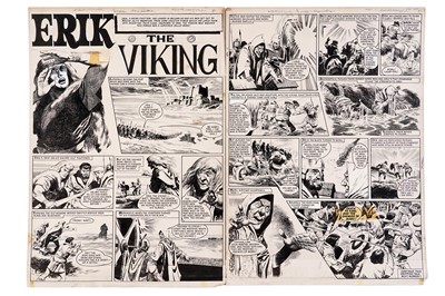 Lot 435 - Original artwork for Karl the Viking by Don Lawrence