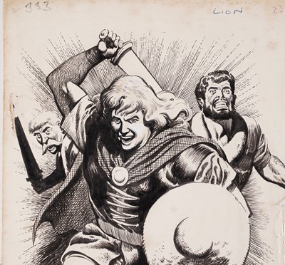 Lot 446 - Original artwork for Karl the Viking by Don Lawrence