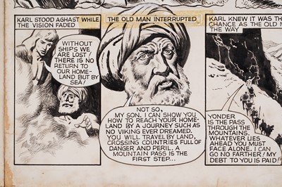 Lot 446 - Original artwork for Karl the Viking by Don Lawrence
