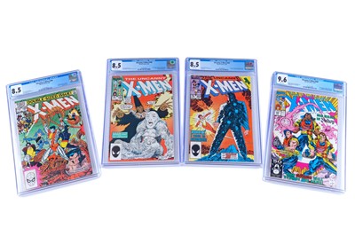 Lot 164 - The Uncanny X-Men, various issues, CGC slabbed and graded, by Marvel Comics