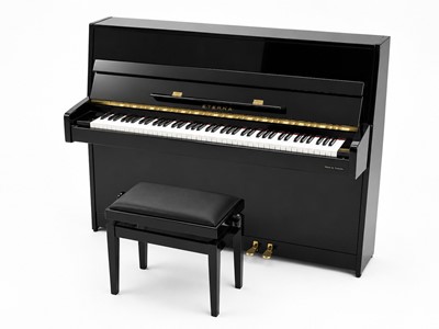 Lot 285 - An Eterna by Yamaha ER C10 upright piano