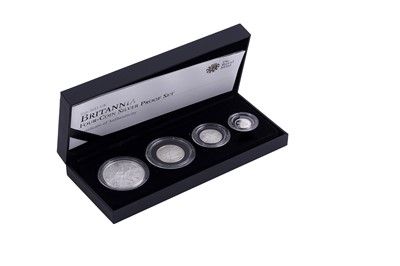 Lot 99 - Royal Mint Elizabeth II silver Britannia Proof Four-Coin Set