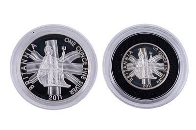 Lot 99 - Royal Mint Elizabeth II silver Britannia Proof Four-Coin Set