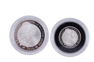 Lot 100 - Royal Mint Queen Elizabeth II silver Britannia Proof Four-Coin Set