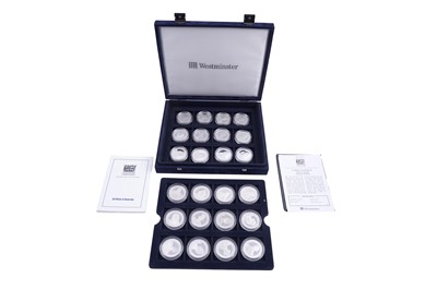 Lot 214 - Twenty-four Westminster Queen Elizabeth II Great Britain’s Silver Coin Collection