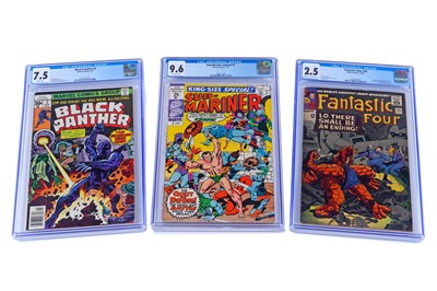 Lot 197 - Three CGC slabbed and graded comics by Marvel
