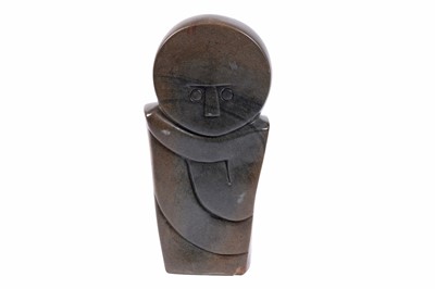 Lot 101 - Henry Munyaradzi - Figure with a rounded head | hardstone