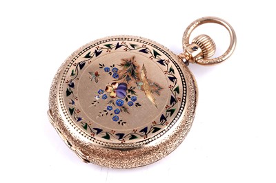 Lot 429 - American Watch Co, Waltham, Massachusetts: The Royal, an 18ct yellow gold cased fob hunter watch